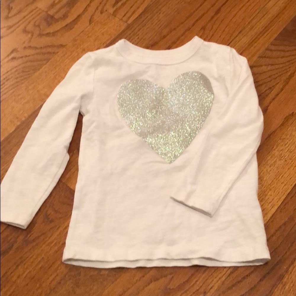 COPY - J.Crew crewcuts heart shirt sz 3